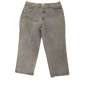 Universal Thread Vintage Style Straight Leg Jeans light Classic Denim 18/34R‎